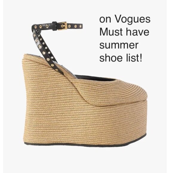 FENDI FF Platforms color block flatform spring trending style size 40/9 RARE - Picture 14 of 15